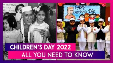 Children’s Day 2022: Date, History, Siginificance & Celebrations Of The Day That Marks Pandit Jawaharlal Nehru’s Birth Anniversary