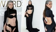 Bikini-Gown? Julia Fox Flaunts Risque Outfit and Dramatic Gray Hair on CFDA Awards 2022 Red Carpet