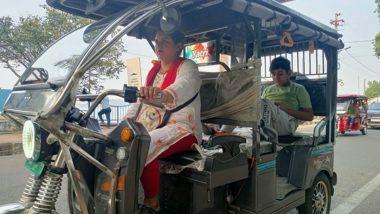 Madhya Pradesh: Bhopal Woman Drives E-Rickshaw To Make Her Son Army Officer After Being Left by Her Husband