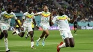 Ecuador 1&ndash;2 Senegal, FIFA World Cup 2022: Ismaila Sarr, Kalidou Koulibaly Score As African Champions Enter Last 16 From Group A (Watch Goal Video Highlights)