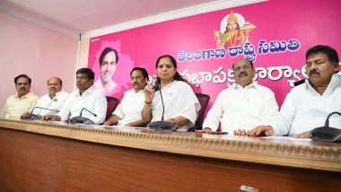 TRS Leader K Kavitha Warns BJP MP D Arvind, Says ‘Will Slap With Chappal If He Continues To Make Personal Comments’