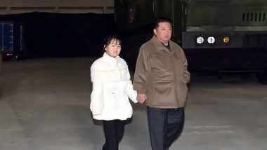 Kim Jong-un Makes First Public Appearance With Daughter, North Korea Shares Photos of Duo Attending Test-Firing of Missile