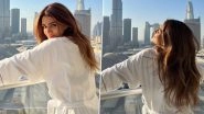 Kriti Sanon Looks Stunning in Bathrobe As She Gets Sunkissed in Dubai Ahead of Bhediya Promotions (View Pics)