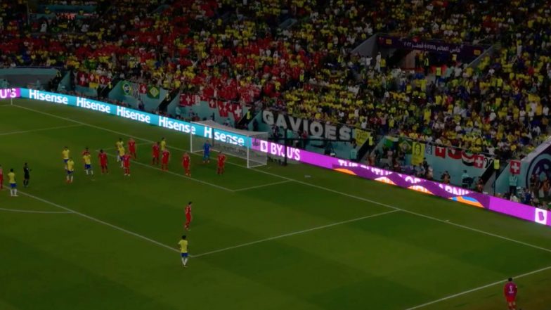 Brazil vs Switzerland: Lights Go Out at Stadium 974 for a Brief While Before Half-Time During FIFA World Cup 2022 Clash