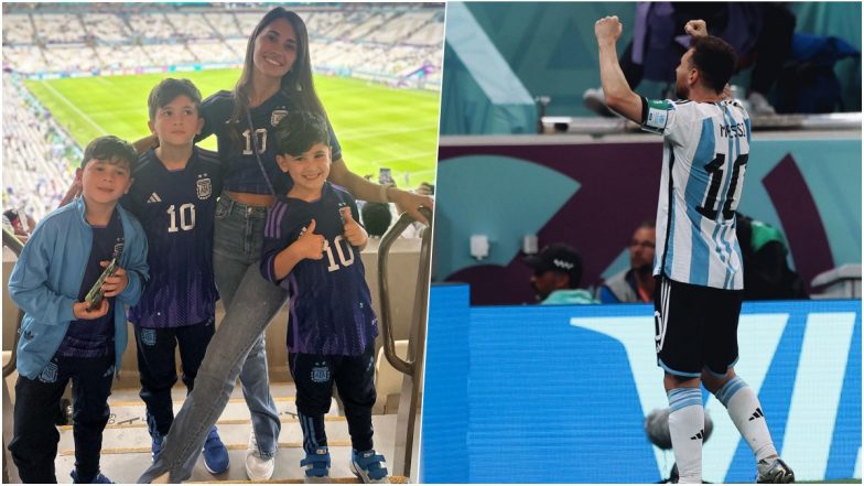 Lionel Messi, Wife, & Kids Celebrate World Cup Win – Hollywood Life