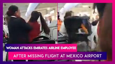 Woman Passenger Attacks Emirates Airline Employee After Missing Flight At Mexico Airport