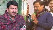 Death Threat to Arvind Kejriwal: AAP Files Complaint Against BJP MP Manoj Tiwari With State Election Commission