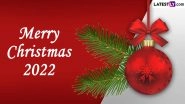 Merry Christmas 2022 Greetings & Xmas HD Images: Share Wishes, WhatsApp Messages, Quotes and Wallpapers With Family and Friends