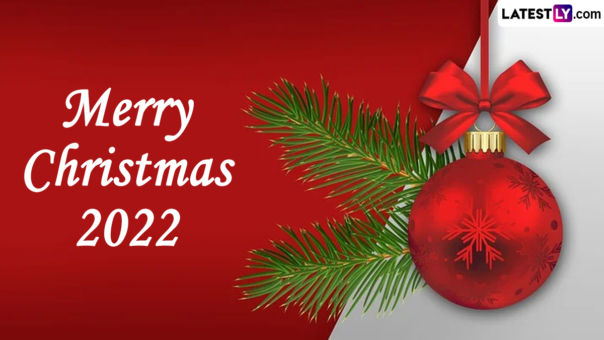 Merry Christmas 2022 Greetings & Xmas HD Images: Share Wishes ...