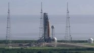 NASA Artemis 1 Launch Live Streaming: Watch Online Telecast of Launch of Moon Rocket From Kennedy Space Center Today