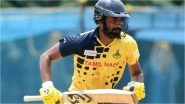 Kolkata Knight Riders Squad for IPL 2023: Narayan Jagadeesan Sold to KKR For INR 90 Lakh at Mini Auction