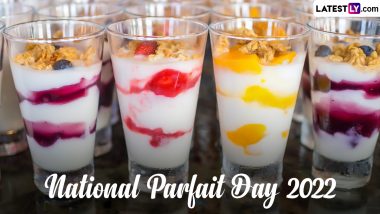 National Parfait Day 2022 Easy Recipes: From Fruity Cookie to Pistachio Praline; Learn the Different Ways in Which You Can Try Out This Versatile Dish (Watch Videos)