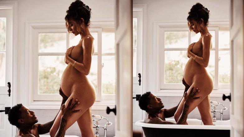 Nick Cannon Is Expecting Eleventh Child; Alyssa Scott Confirms She's Pregnant With Their Second Baby as She Flaunts Her Baby Bump in Nude Photoshoot!