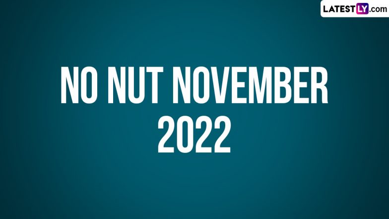 No Nut November 2022 Song Lyrics: Want Some Inspiration for the Abstinence  Month? Sing This Song As You Avoid Sex, Masturbation & Porn! | ðŸ‘ LatestLY