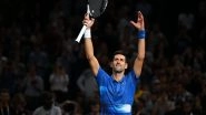 Novak Djokovic in Australian Open 2023: Govt Overturns Serbian Tennis Star's Visa Ban Ahead of Year's First Grand Slam