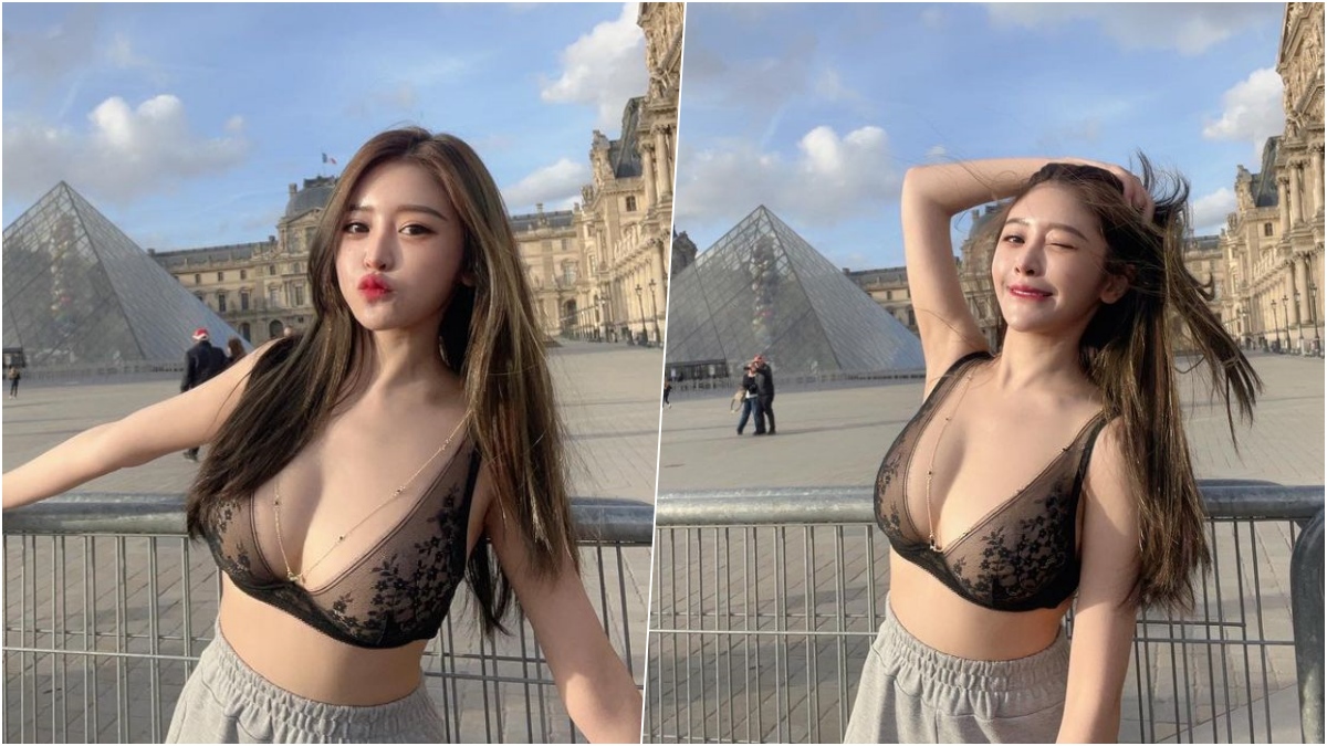 Easy Porn Remove Bra - Ex-Nurse XXX OnlyFans Star, Iris Hsieh Thrown Out of Louvre Museum for  Wearing Lacy Bra Top! Everything You Need To Know | ðŸ‘ LatestLY