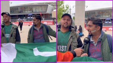 Pakistan Fans Want India to Win T20 World Cup 2022, Support Indian Team Against Bangladesh at the Adelaide Oval (Watch Video)