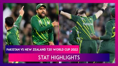 PAK vs NZ, T20 World Cup 2022 Stat Highlights: Babar Azam, Mohammad Rizwan Guide Pakistan To Finals