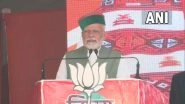 Himachal Pradesh Assembly Elections 2022: Every Vote Cast on November 12 Will Define State's Development Journey over Next 25 Years, Says PM Narendra Modi