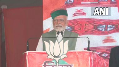 Himachal Pradesh Assembly Elections 2022: Every Vote Cast on November 12 Will Define State's Development Journey over Next 25 Years, Says PM Narendra Modi