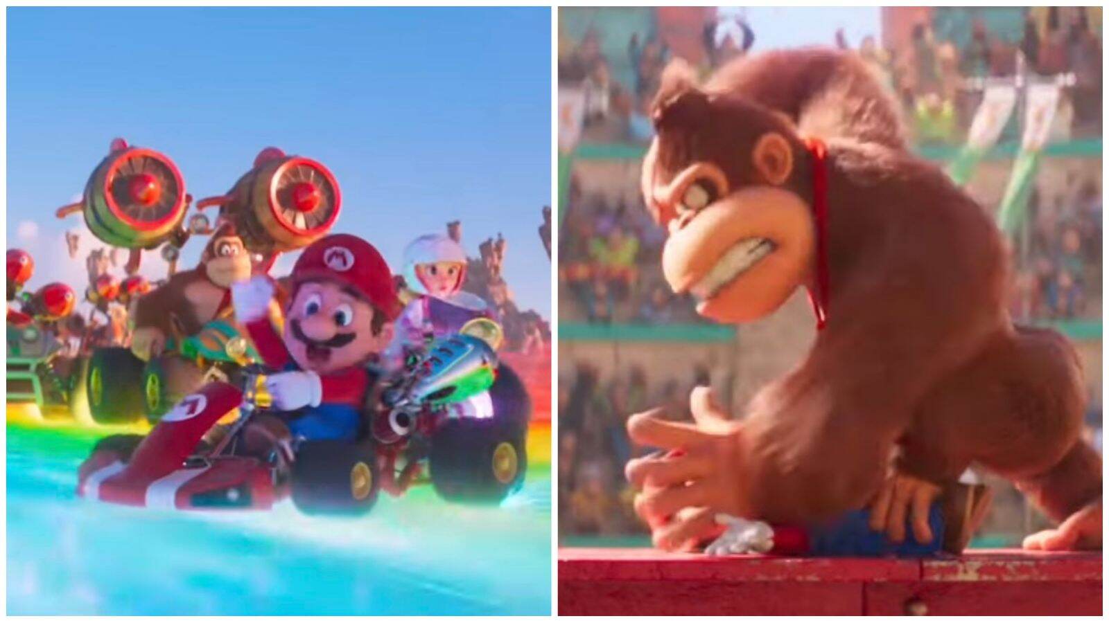 Super Mario Bros. Movie trailer shows off Peach, Donkey Kong, and Mario  Kart - Polygon