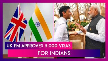 UK Visa For Indians: Post Meeting With PM Modi, UK PM Rishi Sunak Approves 3,000 UK Visas For Indians