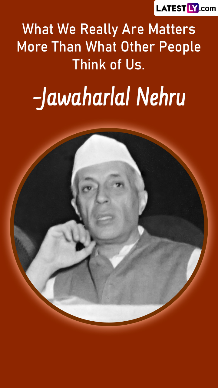 Jawaharlal Nehru Jayanti 2022: Quotes by First Indian PM to ...