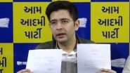 Gujarat Assembly Elections 2022: BJP Will Never Implement Uniform Civil Code in State, Says Raghav Chadha