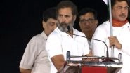 Rahul Gandhi Says &lsquo;Only Congress Can Protect Constitution Which Is Under Constant Attack From BJP&rsquo;