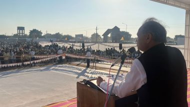 Rajasthan CM Ashok Gehlot Floats Road Projects Worth Rs 26.45 Crore in Nagaur