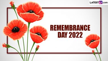 Remembrance Day 2022 Quotes and Messages: Share Greetings, WhatsApp Messages, Images, HD Wallpapers and SMS With Loved Ones on Poppy Day