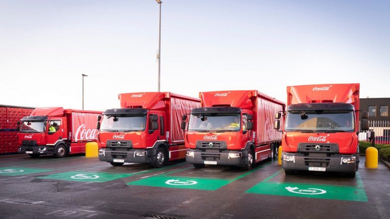 Coca-Cola Launches Its Renault Electric Trucks Beating Pepsi’s Tesla Semi Launch