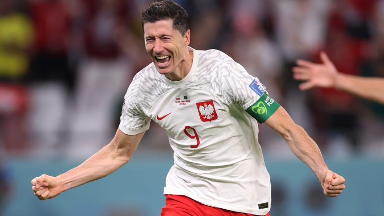 Poland 2–0 Saudi Arabia, FIFA World Cup 2022: Robert Lewandowski Scores First-Ever World Cup Goal As Poland Clinch Full Points (Watch Goal Video Highlights)