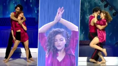 Jhalak Dikhhla Jaa 10: Rubina Dilaik Goes Bold and Sensual As She Dances to 'Aankhon Se Tune' on Dance Reality Show (Watch Video)