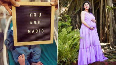Rucha Hasabnis Welcomes Baby Boy With Husband Rahul Jagdale; Saath Nibhaana Saathiya Actress Shares First Pic of Her Newborn on Insta!