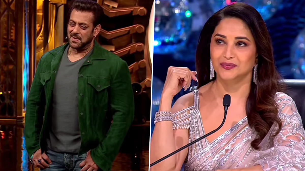 Xxx Video Madhuri Dixit - Jhalak Dikhhla Jaa 10 Finale: Salman Khan and Madhuri Dixit Recreate Scene  From Their Film Hum Aapke Hain Koun! (Watch Video) | ðŸ“º LatestLY