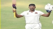 Vijay Hazare Trophy 2022: Sarfaraz Khan Admitted to Ranchi Hospital; Misses Sunday&rsquo;s Match