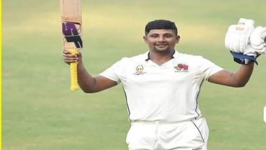 Vijay Hazare Trophy 2022: Sarfaraz Khan Admitted to Ranchi Hospital; Misses Sunday’s Match