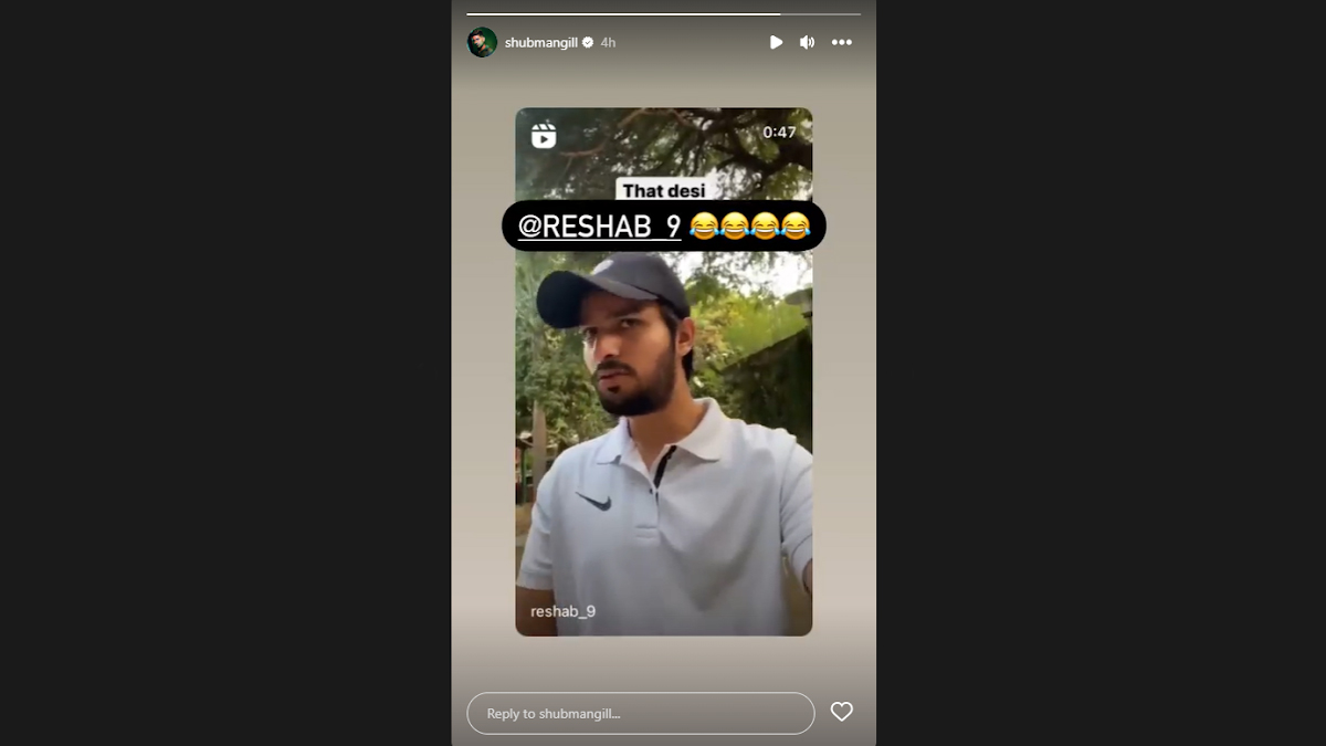 No Nut November! Shubman Gill's Latest Instagram Story on Desi Cricket  Coach's Advice Is Sure To Leave You in Splits (Watch Video) | 🏏 LatestLY