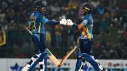 Sri Lanka Beat Afghanistan by Four Wickets in Thrilling 3rd ODI, Draw Series 1&ndash;1