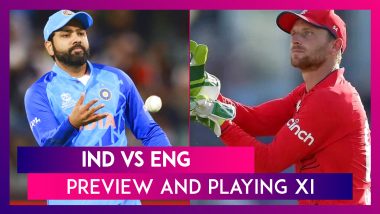 IND vs ENG T20 World Cup 2022 Semifinal 2 Preview & Playing XI: India Eye Final Berth