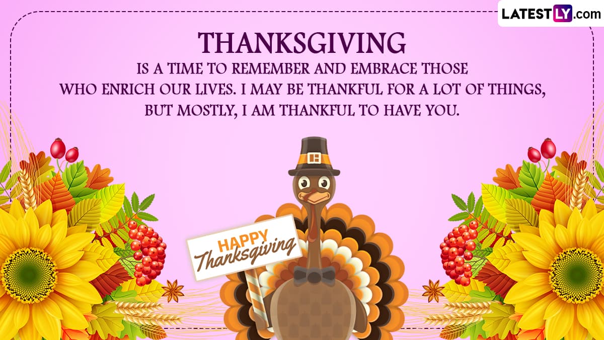 Thanksgiving Day 2021 Greetings: Send Wishes, Images, WhatsApp