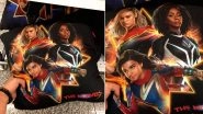 The Marvels: Leaked! First Look of Brie Larson's Carol Danvers, Iman Vellani's Kamala Khan and Teyonah Parris' Monica Rambeau Out From Upcoming Marvel Film (View Pic)