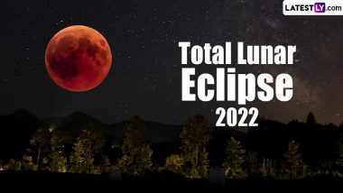 Total Lunar Eclipse 2022 on 8 November: Know Chandra Grahan Timings in Indian Cities That Will Witness The Magnificent Blood Moon