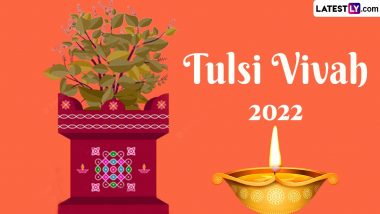 Tulsi Vivah 2022 Date and Significance: Know the Shubh Muhurat and Puja Rituals of the Marriage Ceremony Conducted Between Tulsi Plant and Lord Vishnu