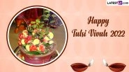 Tulsi Vivah 2022 Images & HD Wallpapers for Free Download Online: Beautiful Wishes, Greetings, WhatsApp Messages & Quotes To Send on the Auspicious Hindu Observance