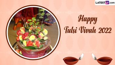 Tulsi Vivah 2022 Images & HD Wallpapers for Free Download Online: Beautiful Wishes, Greetings, WhatsApp Messages & Quotes To Send on the Auspicious Hindu Observance
