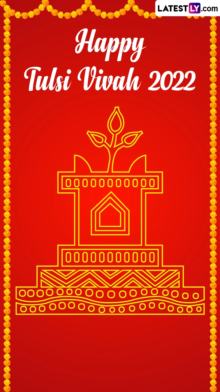 Tulsi Vivah 2022 Wishes: Share Messages & Images to Observe the Auspicious Day