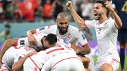 Tunisia Pull Off Shock Win Over Defending Champions France, Bow Out of FIFA World Cup 2022 on a High (Watch Goal Video Highlights)