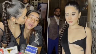 Urfi Javed Hugs and Kisses Her Die-Hard Female Fan (Watch Video)